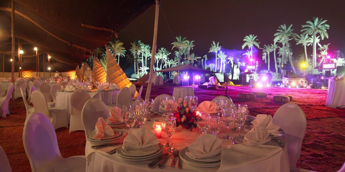 Incentive Marrakech, Unique gala dinner venues